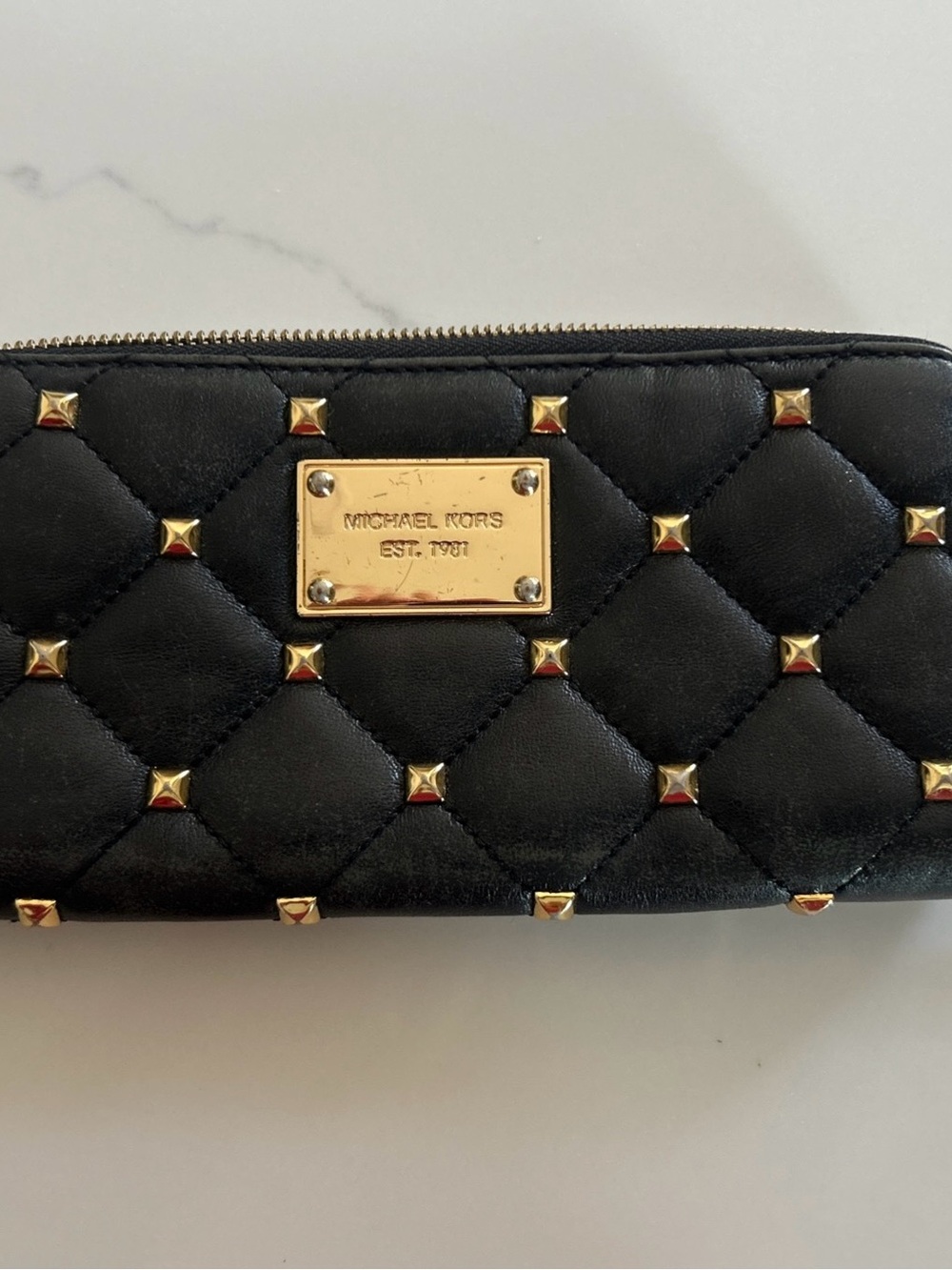 MICHAEL KORS 35H8STVT3B Women's Wallet - Black